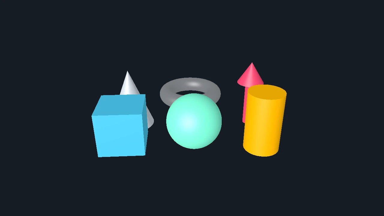 Builtin Shapes 3D