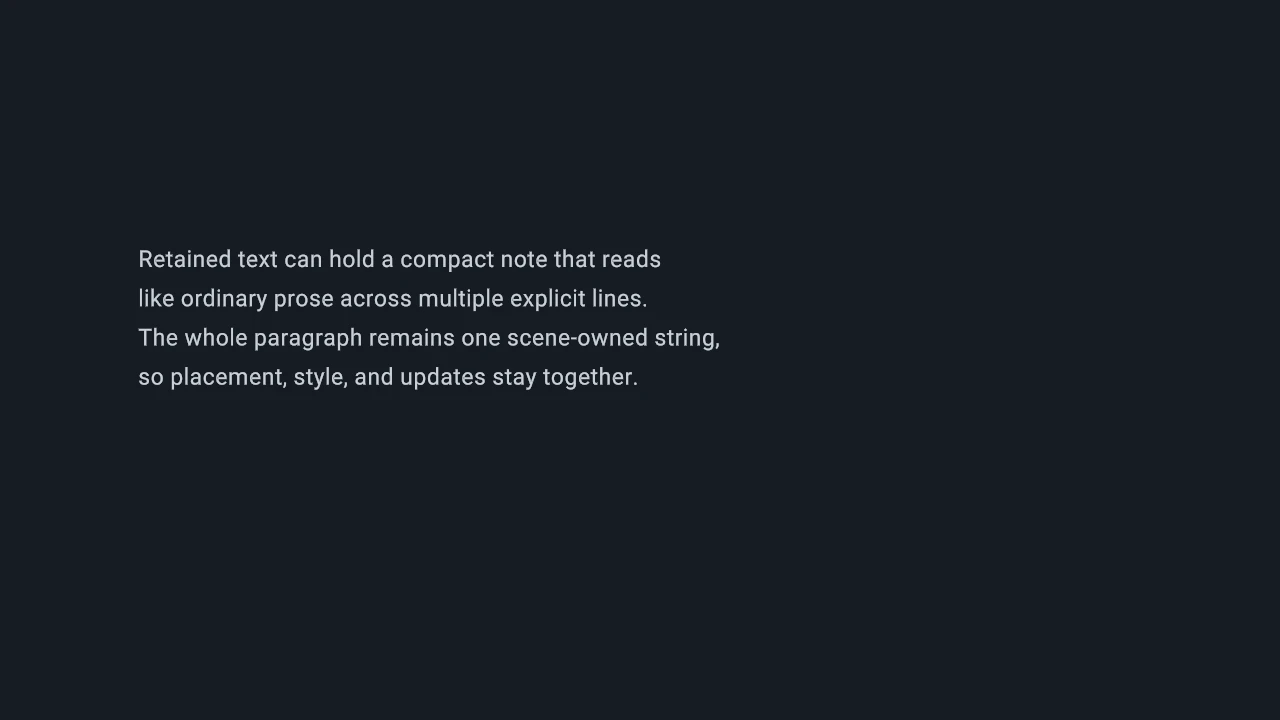 Text Block