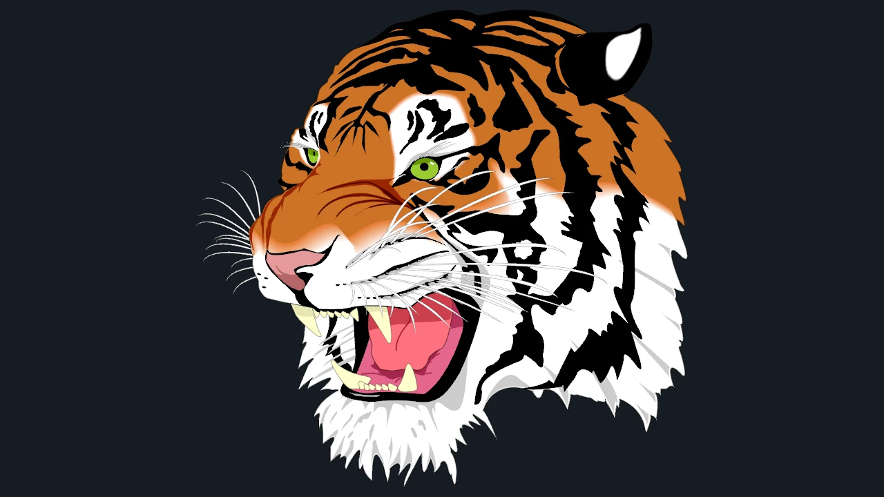 SVG Tiger